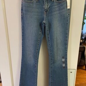 NWT GAP Low Rise Long & Lean Reissue Bootcut Classic Midwash Jeans